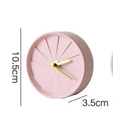 Molde de silicone geométrico estilo nórdico, Molde Pinkie, Moldes de relógio de mesa, Cimento Design Criativo para Escritório e Casa