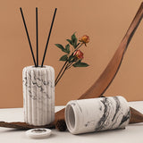 Garrafa De Aromaterapia Cilíndrica Molde De Silicone, DIY Cimento De Gesso, Inserção De Vaso, Recipiente Perfumado, Ornamento De Fundição, Decoração De Casa