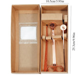 3 em 1 wick trimmer snuffer diferentes kit de acessórios de vela de aço inoxidável com caixa de presente conjunto de cuidados com velas diy suprimentos para amantes de velas