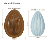 Molde de Silicone para Ovo de Páscoa - DIY Criativo