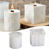 Molde de Silicone para Vela e Artesanato em Mosaico