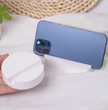 Resina Phone Stand Silicone Mold, Cimento Titular do cartão, Terrazzo Mold, Caseiro Celular Titular para iPhone, DIY