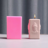 Molde de silicone para vela original guanyin vela aromaterapia gesso artesanal sabão jesmonite molde diy