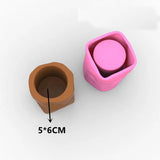 Saco De Papel De Dobramento Para Vaso, Moldes De Silicone, Cimento Concreto, Panela De Gesso, Artesanal, Criativo, Decorativo