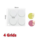 Novo 24/12/4 Cavidade Cera Selo Carimbo Molde Silicone Pad Mat DIY Artesanato Cera Selagem Mat Ferramenta Scrapbooking Presente Pacote Cartão do Convite