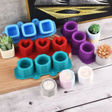 Molde de Silicone para Vasos e Velas - DIY Criativo