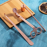 3 em 1 wick trimmer snuffer diferentes kit de acessórios de vela de aço inoxidável com caixa de presente conjunto de cuidados com velas diy suprimentos para amantes de velas