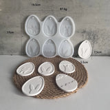 Coelho de páscoa série molde ovo pingente molde de silicone coelhinho da páscoa tag resina molde chaveiro brincos molde de gesso