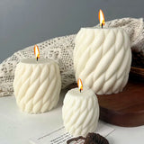 DIY Spinning Twisted Candle, Handmade Criativo 3D Geométrico Raindrop, Gesso Perfumado, Resina Sabão Fazendo Suprimentos, Presentes Do Artesanato Da Família