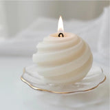 Criativo Bola De Silicone Molde De Vela, Geometria Simples DIY, Sabonete De Gesso Aromático, Fabricação De Vela, Artesanato De Presentes, Suprimentos De Decoração Para Casa